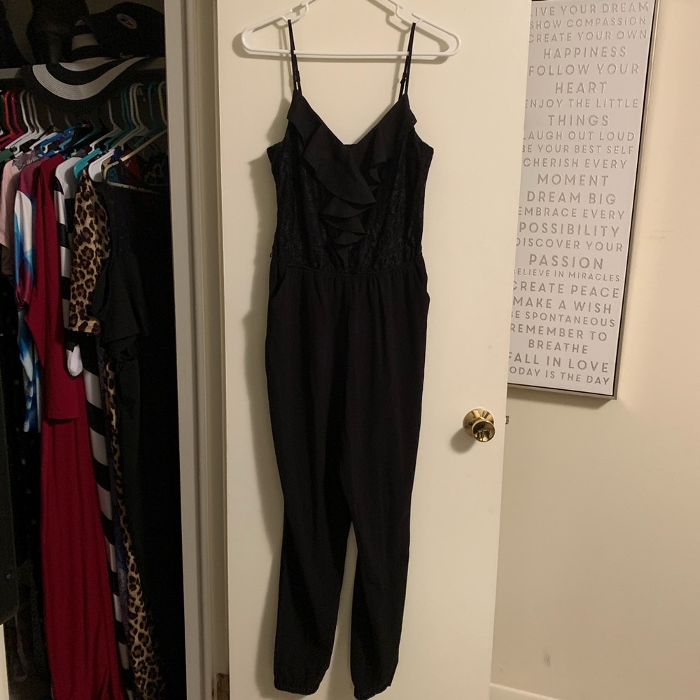 Black jumpsuit